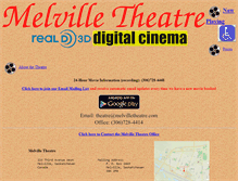 Tablet Screenshot of melvilletheatre.com